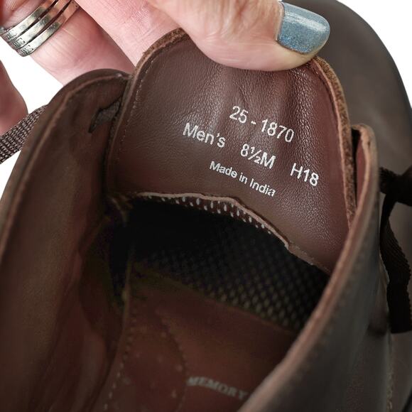 Johnston & Murphy Brown Leather Chukka Boots - Size 8.5M main image 8